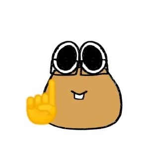 🌟 emoji Pou:333 Telegram sticker 23 of 26