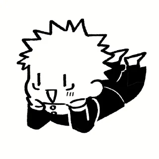 😊 emoji Юдзи Итадори|JJK. От Фурдо😘 Telegram sticker 11 of 120