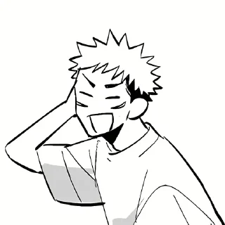 😅 emoji Юдзи Итадори|JJK. От Фурдо😘 Telegram sticker 12 of 120