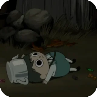 Sticker from Over the garden wall