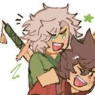 🥰 emoji 🗨️ Ниндзяго 💤 автор : @MORRO_isNINJ_A Telegram sticker 8 of 119