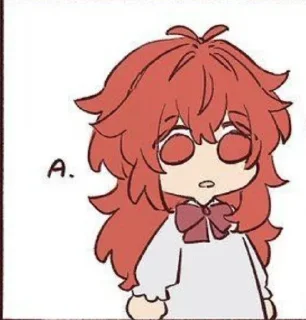 😭 emoji Дилюк Telegram sticker 15 of 65