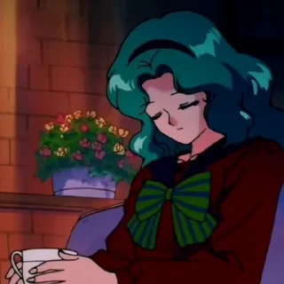 ☕ emoji Sailor Neptune @slayystick Telegram sticker 11 of 28