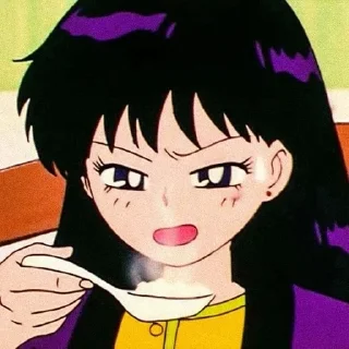 🤢 emoji Sailor Mars Telegram sticker 5 of 18
