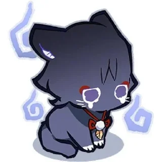 😔 emoji Genshin Impact all my stickers Telegram sticker 19 of 82