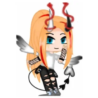✌️ emoji 😈🍀Yana_gacha🍀😈 Telegram sticker 15 of 18