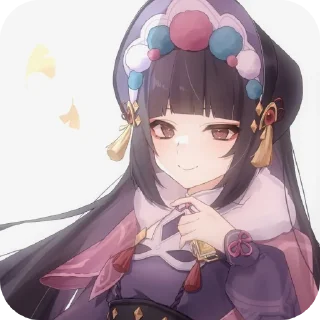 ❤ emoji Yunjin ✶ ׄ‌ @ZombyCannibal Telegram sticker 21 of 30