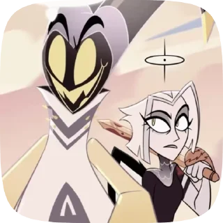 🗡️ emoji БОЛЬШЕ ⇨ @CLOOBHUB ЛЮТ ОТЕЛЬ ХАЗБИН LUTE HAZBIN Telegram sticker 1 of 34