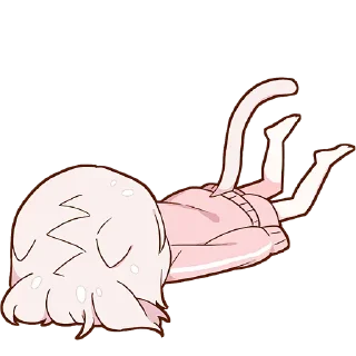 😣 emoji ꒰ა レイジーミニン; @H1mii1i ::໒꒱ Telegram sticker 14 of 50