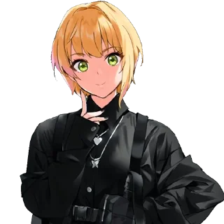 ❤ emoji Anime girls 3 Telegram sticker 20 of 45
