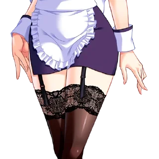 ❤ emoji Anime girls 3 Telegram sticker 21 of 45