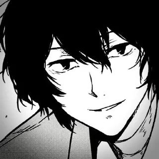 🥀 emoji ✧ dazai by @helpfrhoshi ! ! Telegram sticker 10 of 30