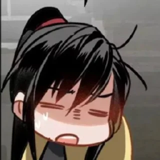 😓 emoji Вэй Усянь - перевод эмоций | @ Telegram sticker 5 of 110