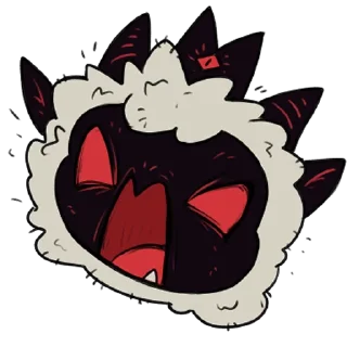 Sticker from Cult of the Lamb