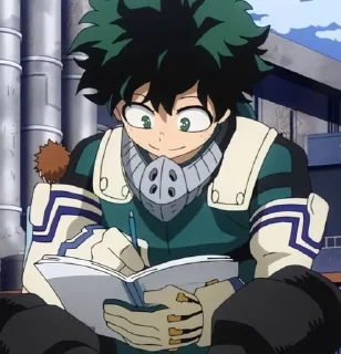📖 emoji Izuku☺ Telegram sticker 7 of 49