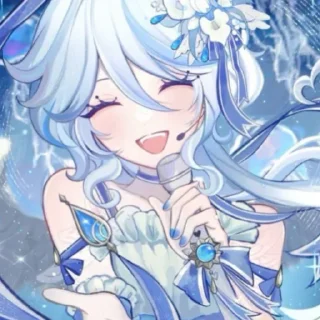 🌊 emoji Фурина:✧˖°࿐ Telegram sticker 11 of 120