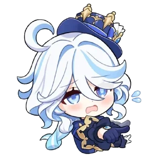 😢 emoji Леди Фурина :: @Zip_3000x @fStikBot Telegram sticker 7 of 120