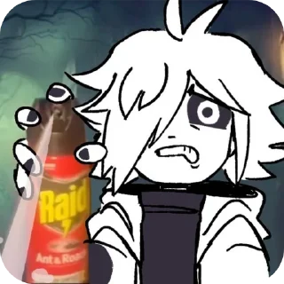 ❤ emoji X-Chara @UndertaleDeltaruneStickersArts Telegram sticker 5 of 48