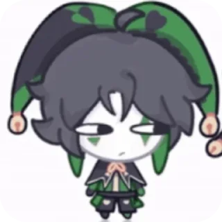 🤨 emoji ℋ𝑎𝑟𝑙𝑒𝑞𝑢𝑖𝑛 ᭺ @n3onlu Telegram sticker 9 of 25