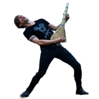🎸 emoji Лёвчик из Би-2 Telegram sticker 15 of 34