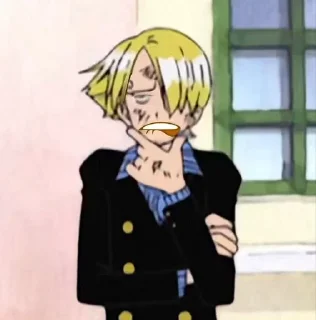 🌟 emoji Санджи-кун Telegram sticker 14 of 64