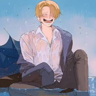 🌟 emoji Санджи-кун Telegram sticker 8 of 64