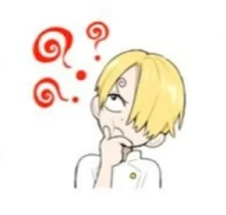 🌟 emoji санджи кун Telegram sticker 19 of 24