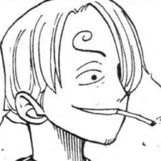 🚬 emoji санджи by: @memmmya Telegram sticker 19 of 120
