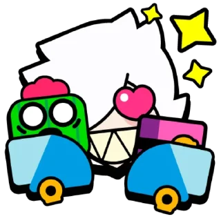 😍 emoji BrawlStars Telegram sticker 7 of 102