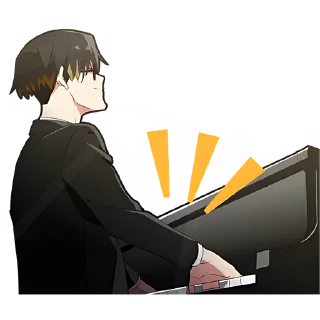 👏 emoji Злой-кун @nyasticks Telegram sticker 24 of 41