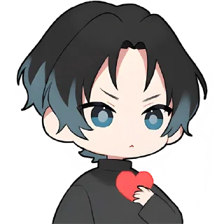 ❤️ emoji Цундэрэ-кун @Nyasticks Telegram sticker 12 of 41