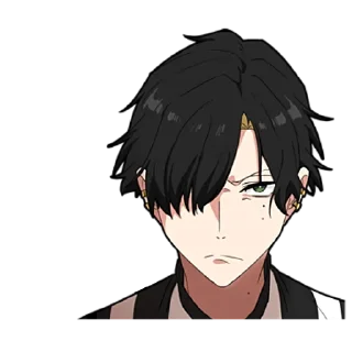 🤨 emoji Злой-кун 2 @nyasticks Telegram sticker 16 of 41