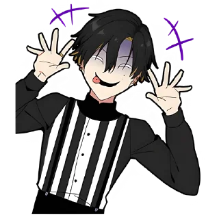 😝 emoji Злой-кун @nyasticks Telegram sticker 10 of 41