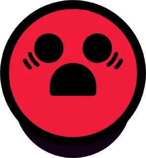 😨 emoji Brawl Stars Pins @newsfoundevil Telegram sticker 18 of 103