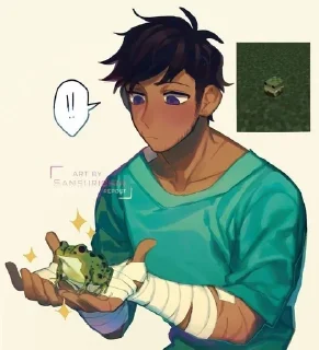 ❗ emoji Майнкрафт Telegram sticker 14 of 19