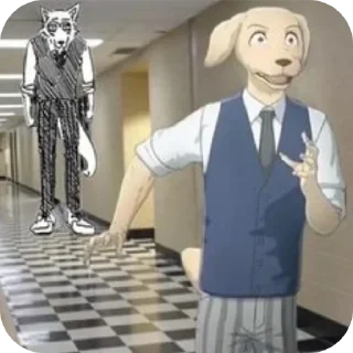 Sticker from Beastars