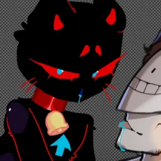 😏 emoji Долбанутенькие фурри Telegram sticker 14 of 120