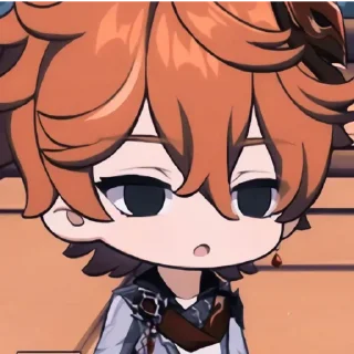 😒 emoji — ｍｙ ｄｅａｒ Ａｊａｘ ◖🌊◗ || by @zevko Telegram sticker 6 of 120