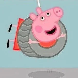 ☺️ emoji peppa pig Telegram sticker 23 of 38