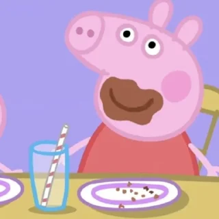 🙂 emoji peppa pig Telegram sticker 17 of 38