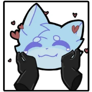 🥰 emoji Фурри Telegram sticker 7 of 15