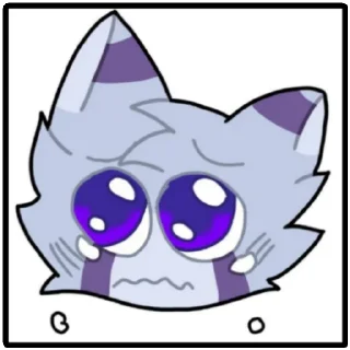 🥺 emoji Фурри Telegram sticker 10 of 15