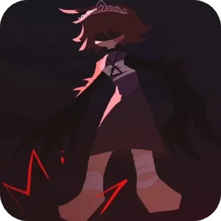 🫥 emoji :: FPE ALICE :: Telegram sticker 8 of 50