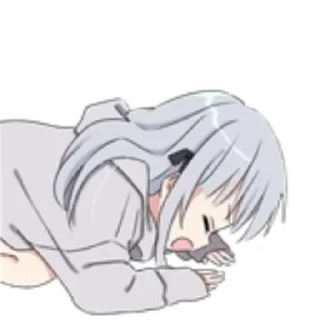 😦 emoji Мяфка Тян Telegram sticker 12 of 38