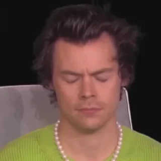 🤨 emoji Harry Styles by @blazaaar Telegram sticker 9 of 50