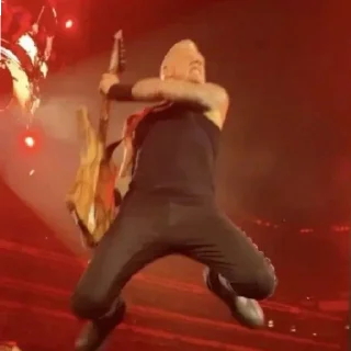 Sticker from MetallicA