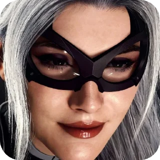 😎 emoji Black Cat • @Earth928B Telegram sticker 6 of 50