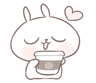 🥛 emoji ૮ᜊзефирный щеночек  ૮꒰◞ ◟ ꒱ა .. 
૮꒰@CUTE_stickers_emoji꒱ა Telegram sticker 22 of 40