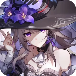 🌟 emoji Emanator Erudition The Herta Telegram sticker 6 of 48