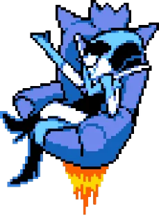 🌟 emoji Королева | Deltarune Telegram sticker 9 of 11